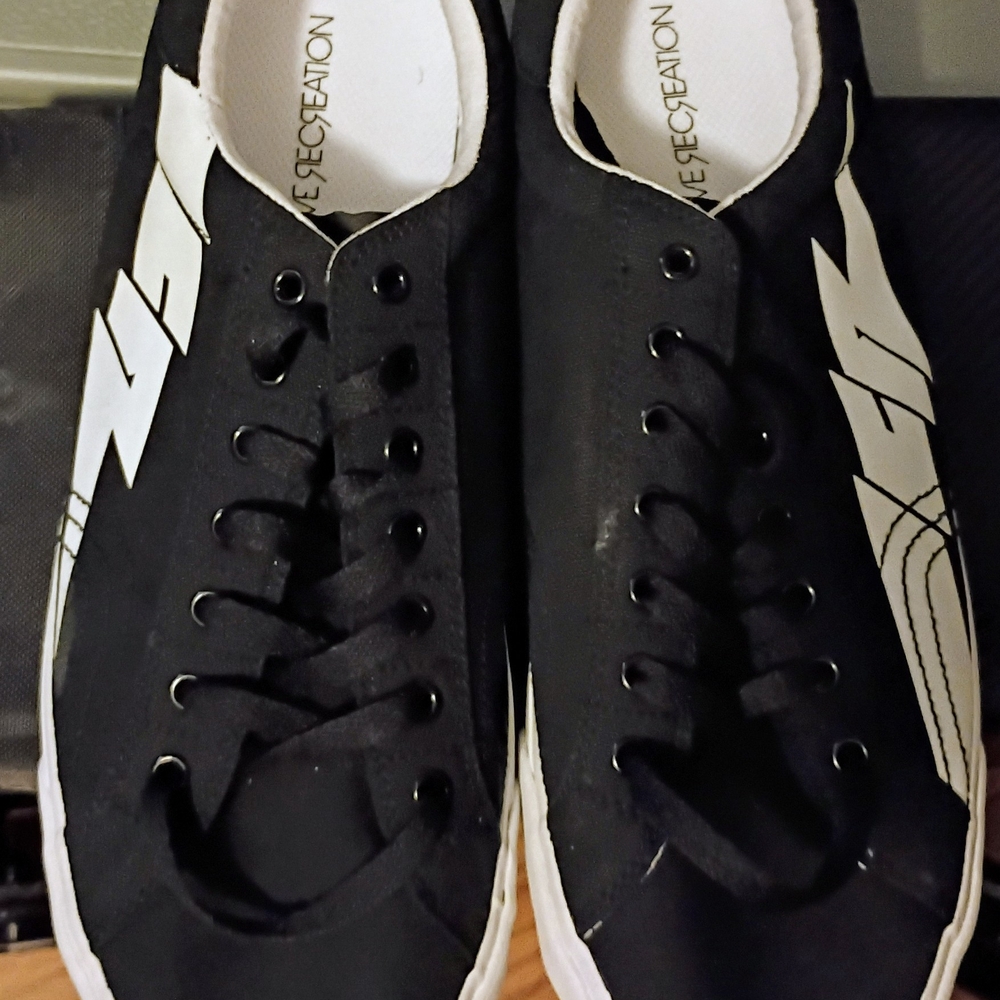 Creative Recreation Black and White Sneakers Minimalist Design